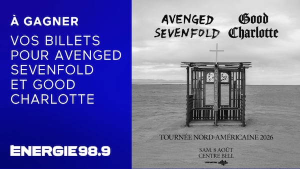 Voyez Avenged Sevenfold & Good Charlotte à Montréal !