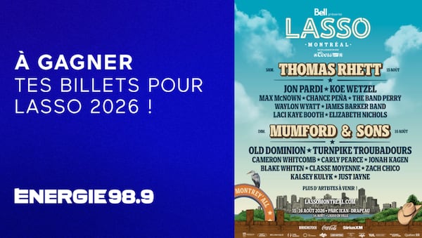 GAGNEZ VOS BILLETS POUR LE FESTIVAL LASSO